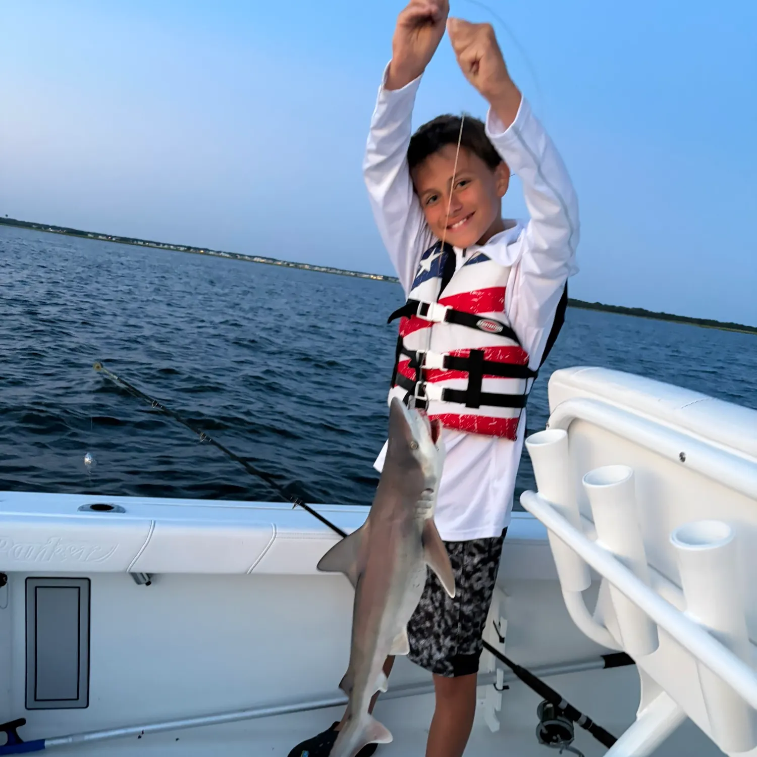 Sandbar shark caught on Fishbrain