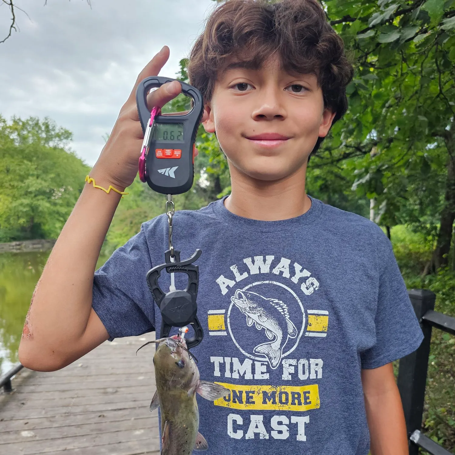 Channel catfish caught on Fishbrain