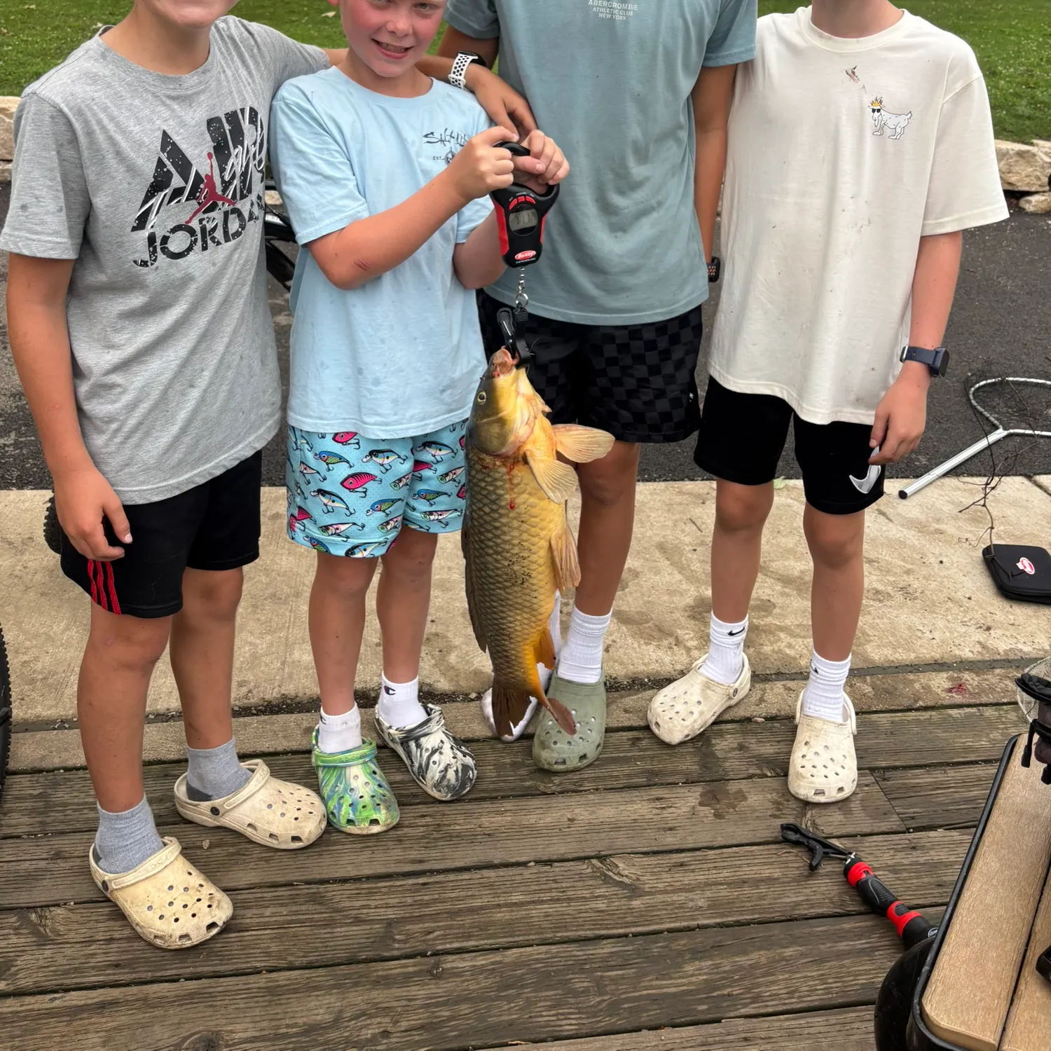 recently logged catches