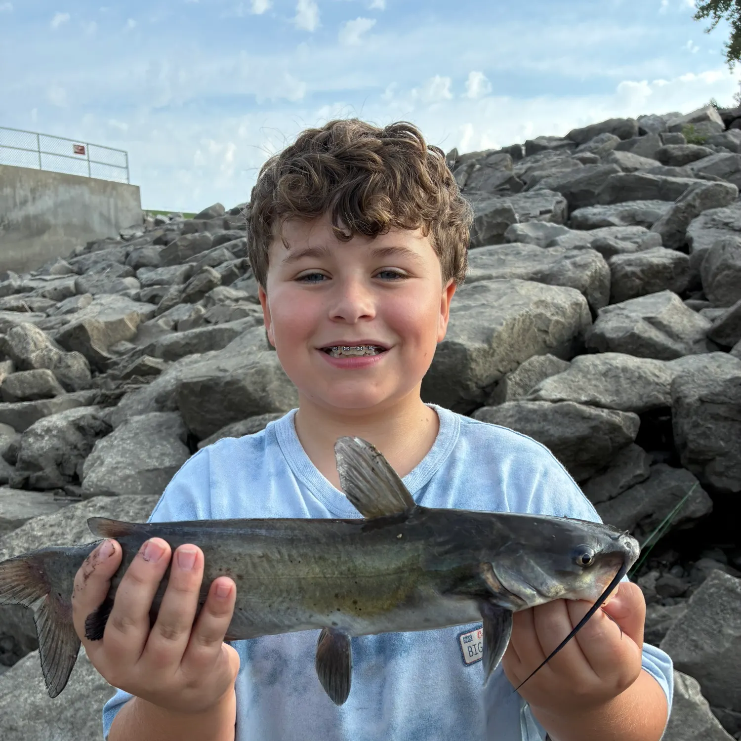 Channel catfish caught on Fishbrain