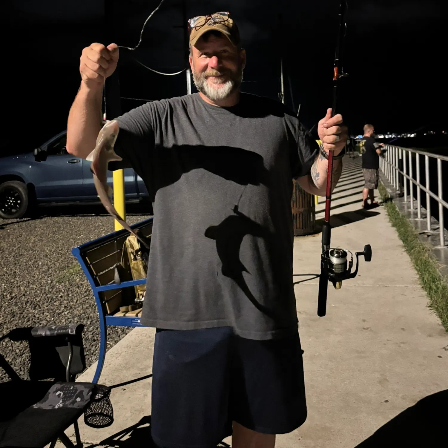 Dusky smooth-hound caught on Fishbrain