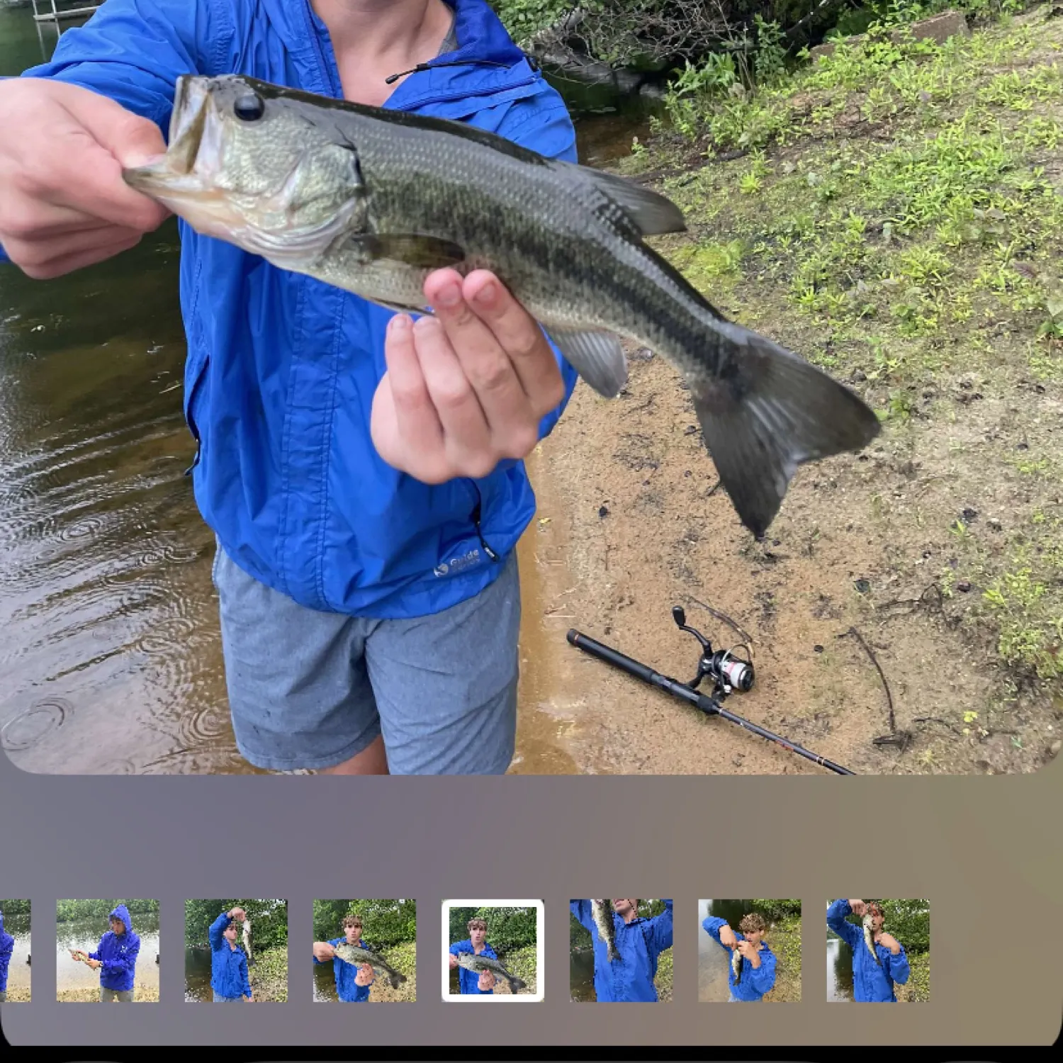 recently logged catches