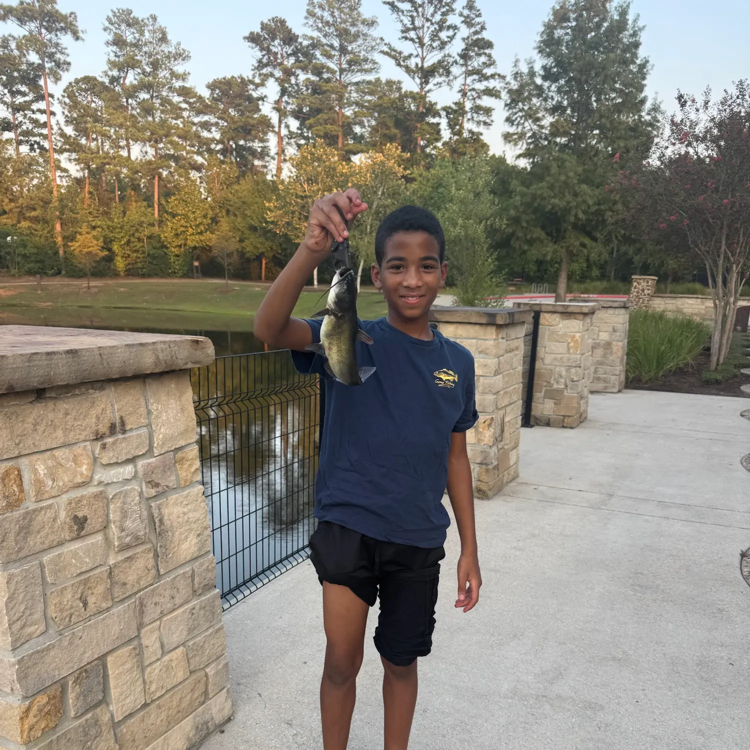 Channel catfish caught on Fishbrain