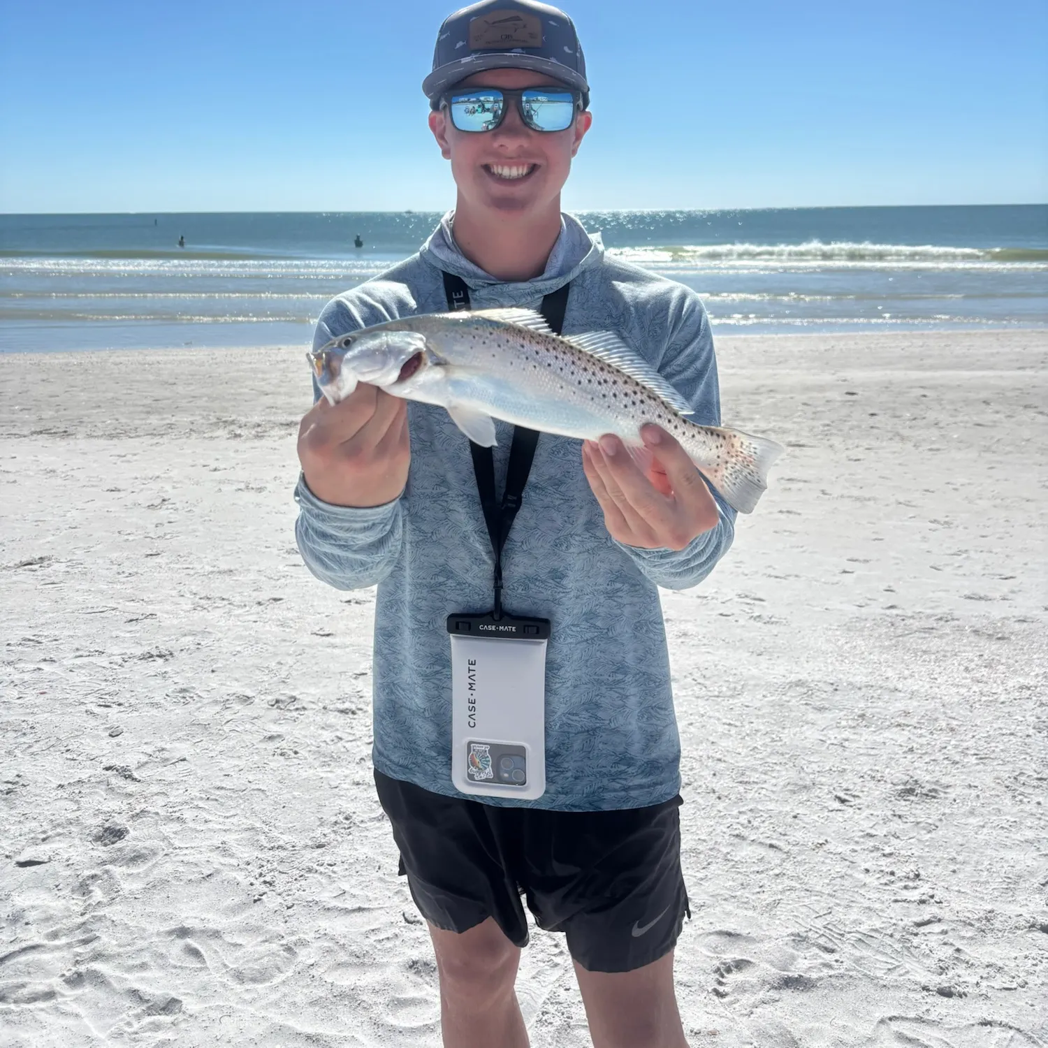 Spotted seatrout caught on Fishbrain