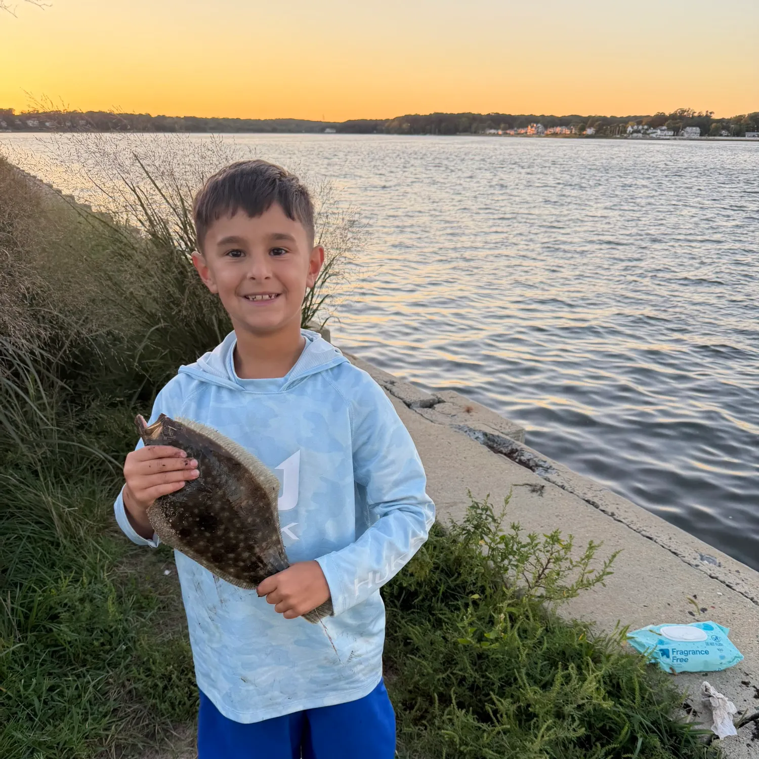 Summer flounder caught on Fishbrain