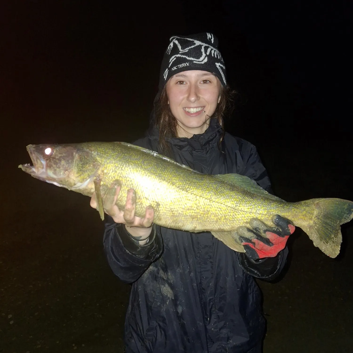 Walleye caught on Fishbrain