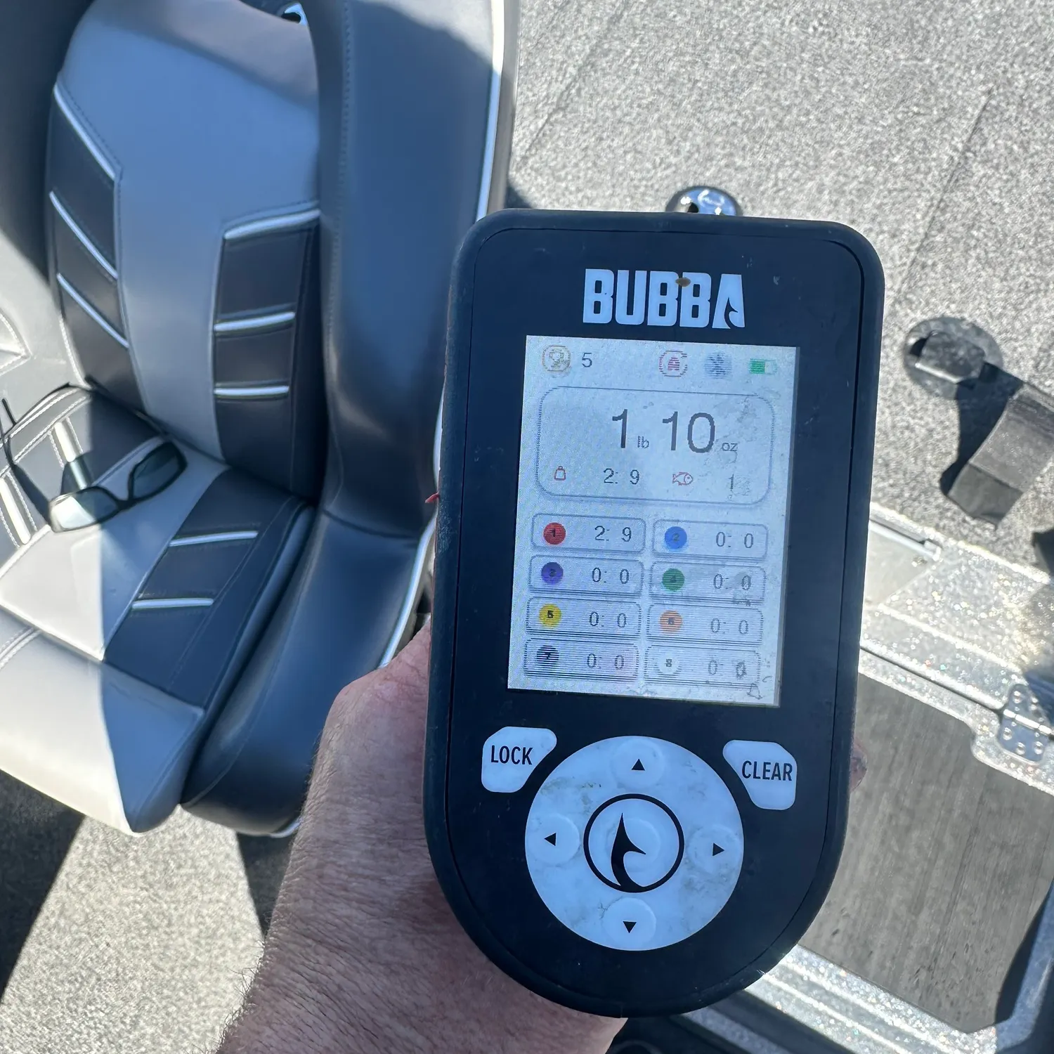 recently logged catches