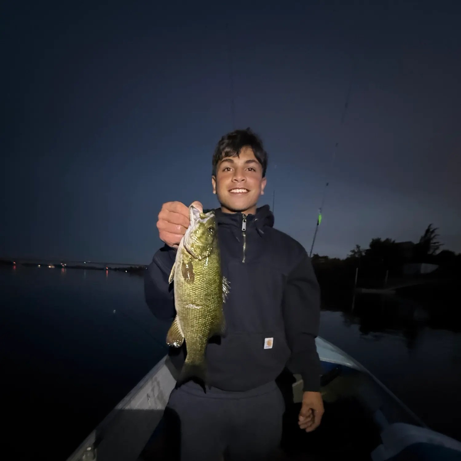 Smallmouth bass caught on Fishbrain