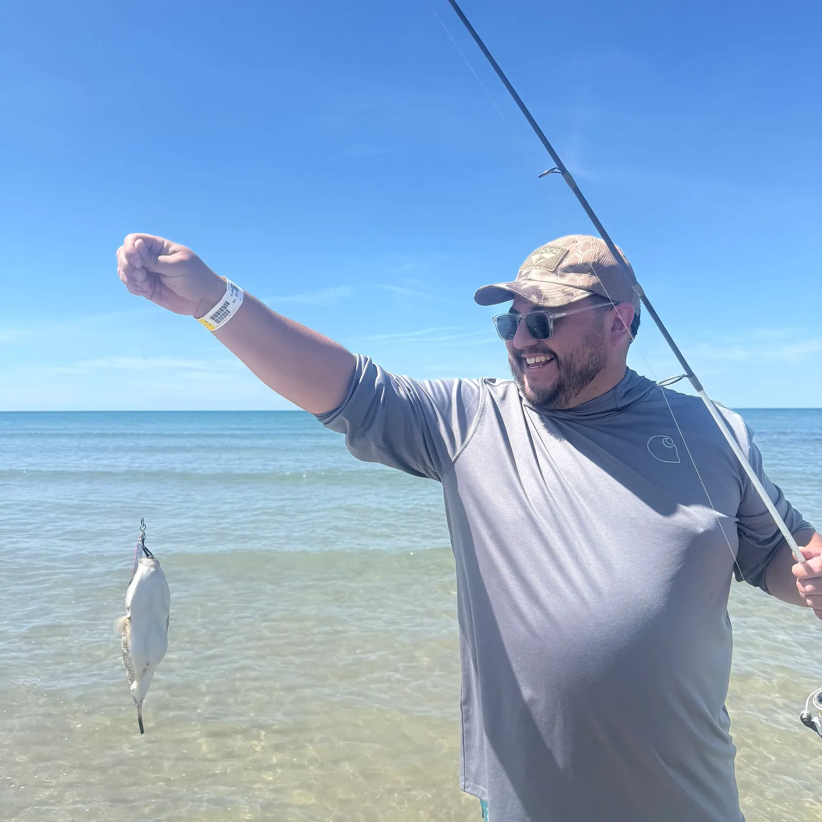 The most recent Bullseye puffer catches on Fishbrain