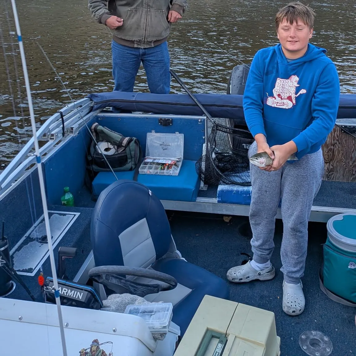 Rainbow trout caught on Fishbrain