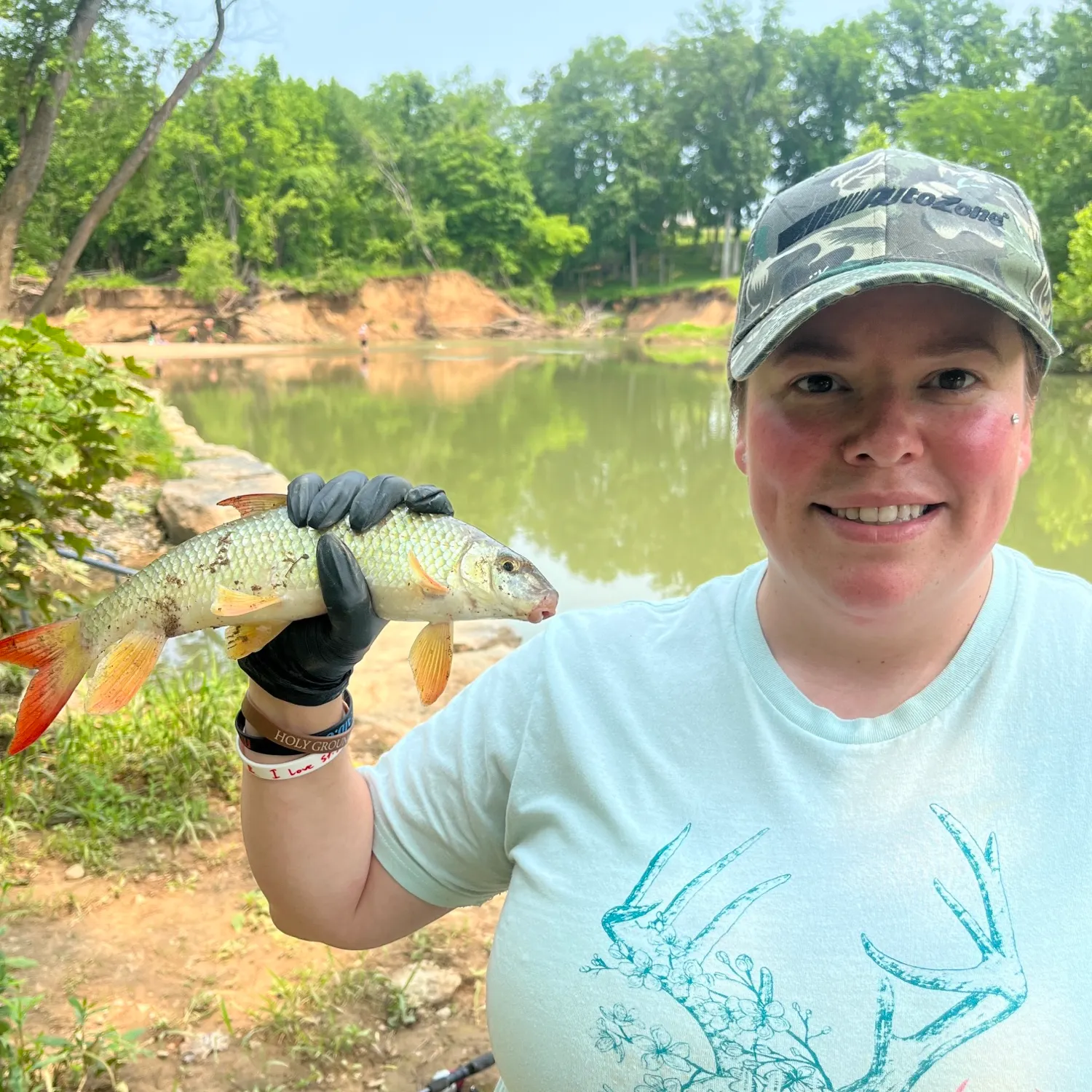 The most recent Greater redhorse catches on Fishbrain