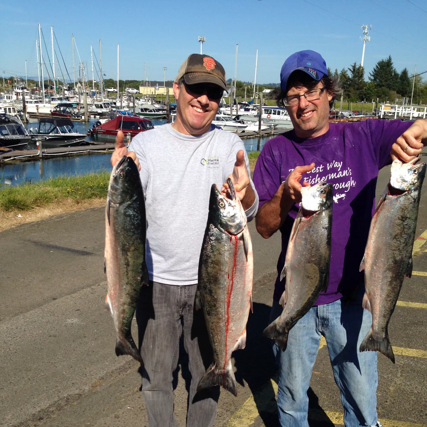 recently logged catches