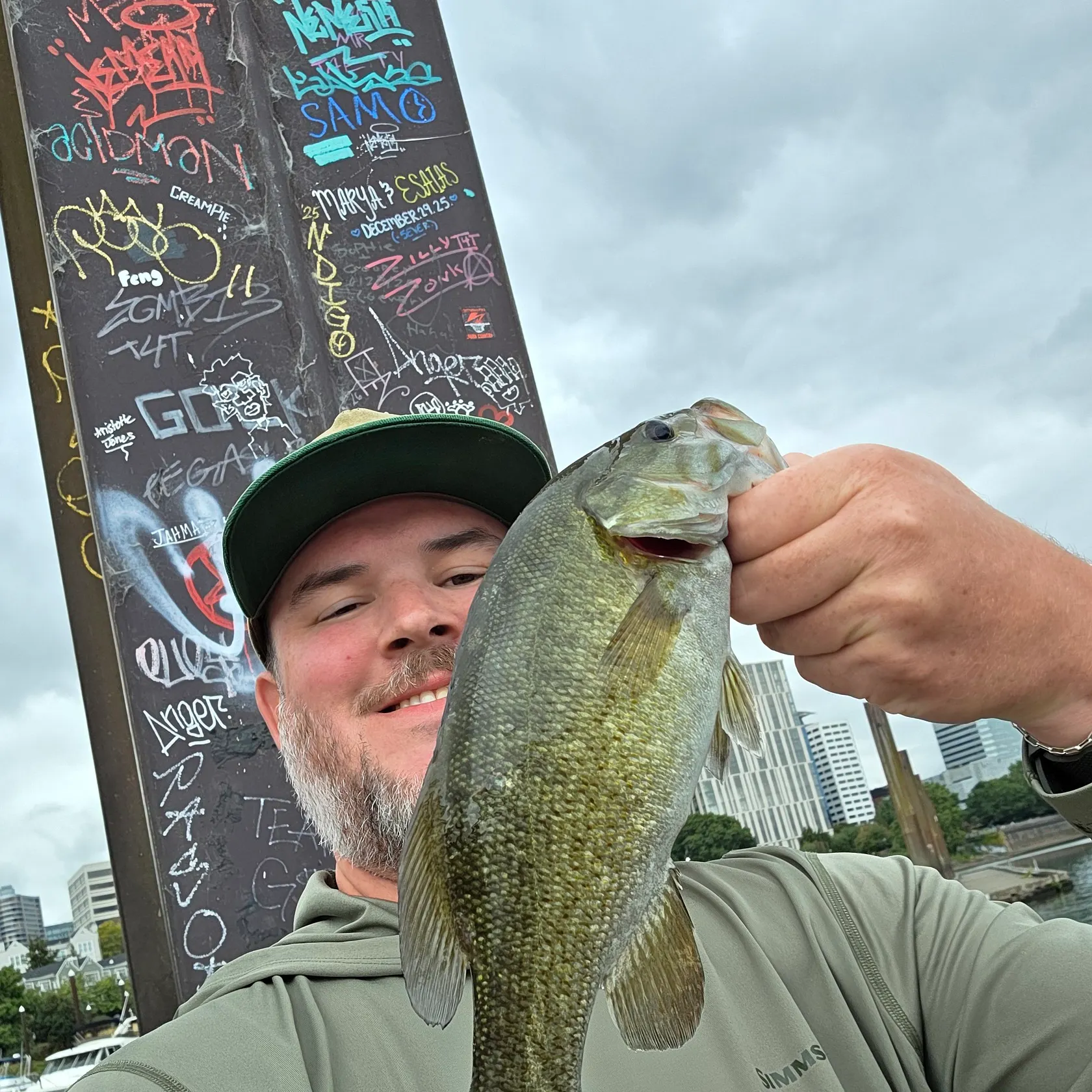 Smallmouth bass caught on Fishbrain