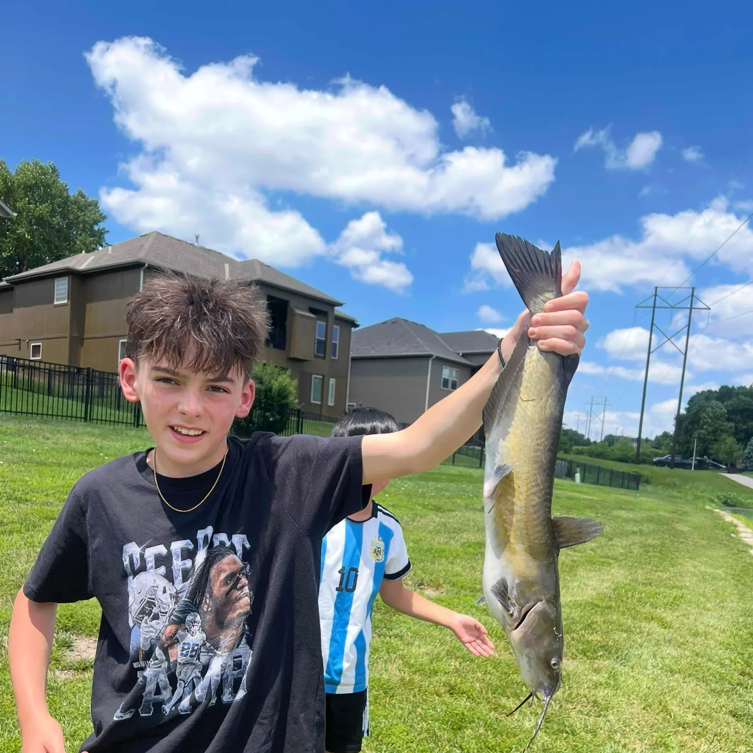 Channel catfish caught on Fishbrain