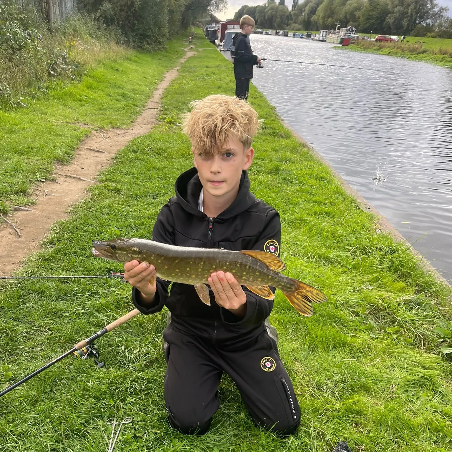 Northern pike caught on Fishbrain