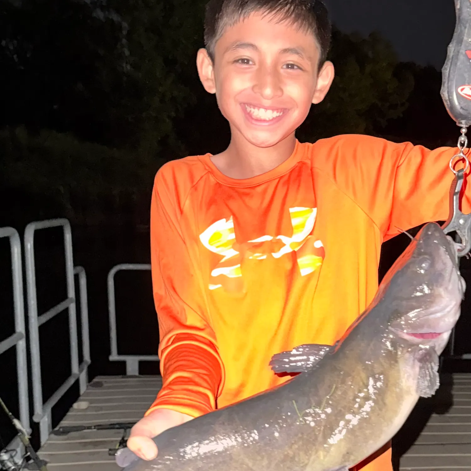 Channel catfish caught on Fishbrain