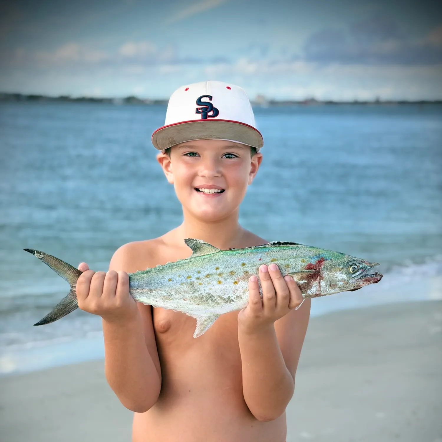 Spanish mackerel caught on Fishbrain