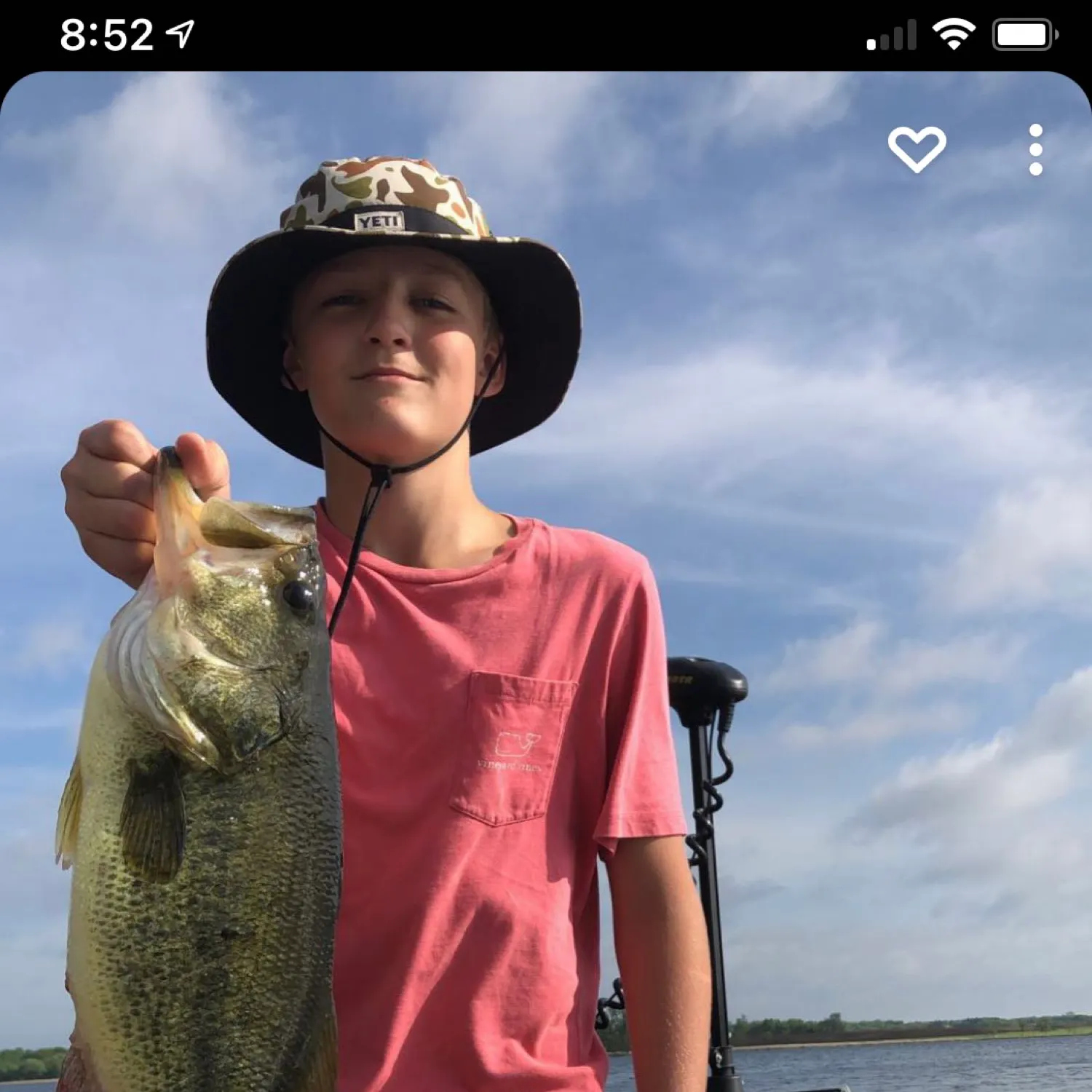 recently logged catches