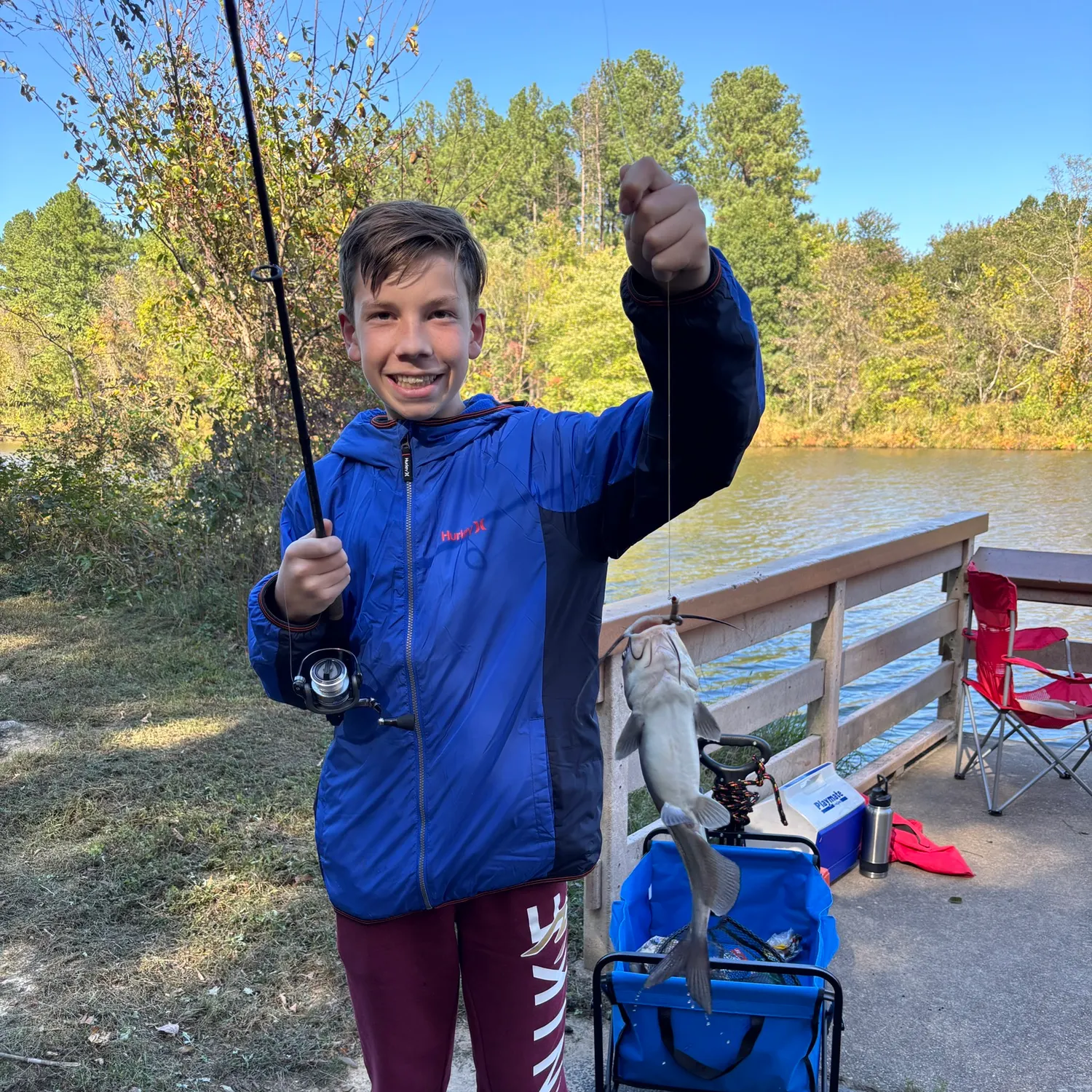 recently logged catches