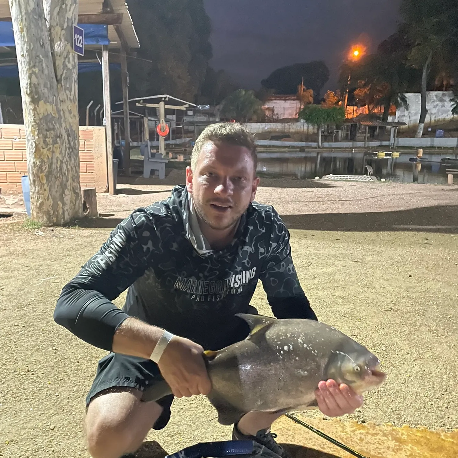 Small-scaled pacu caught on Fishbrain