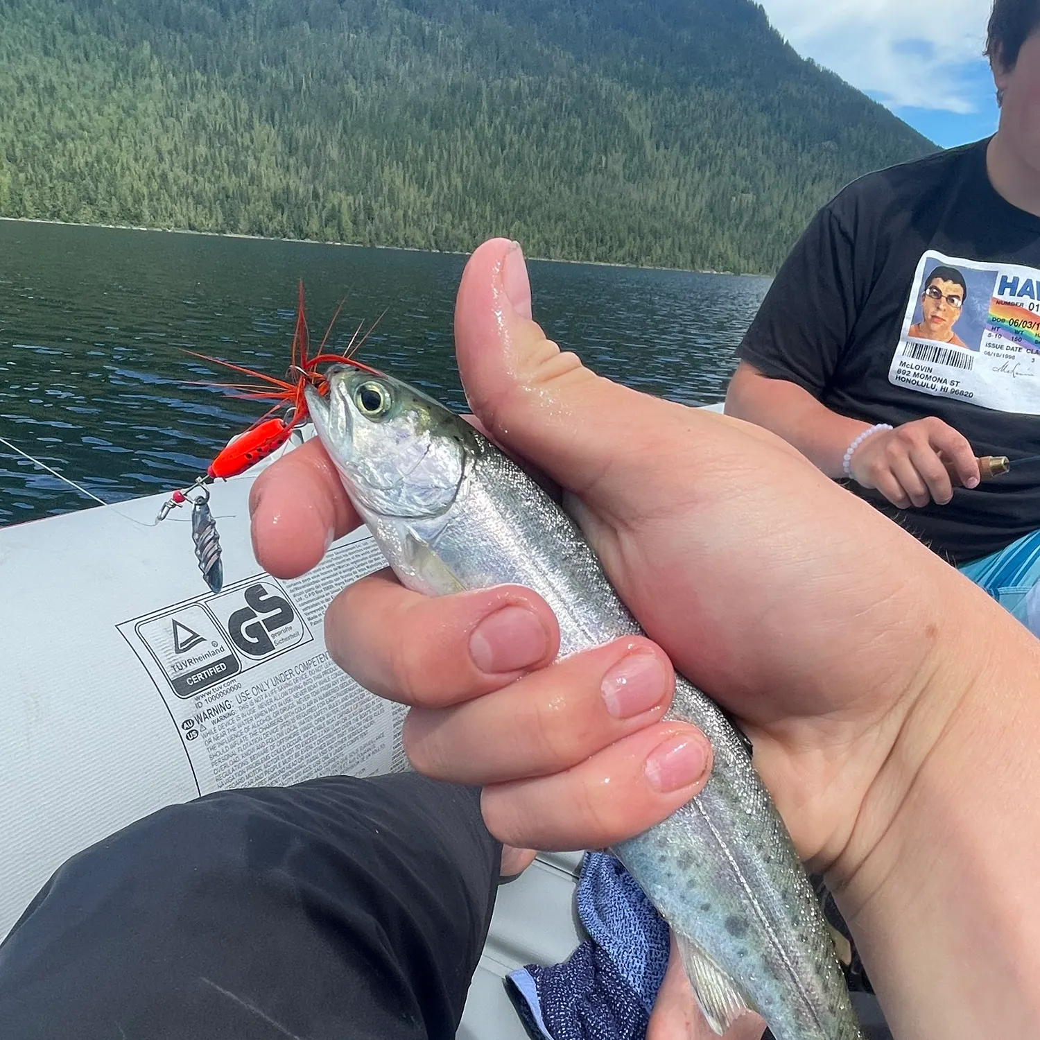 recently logged catches