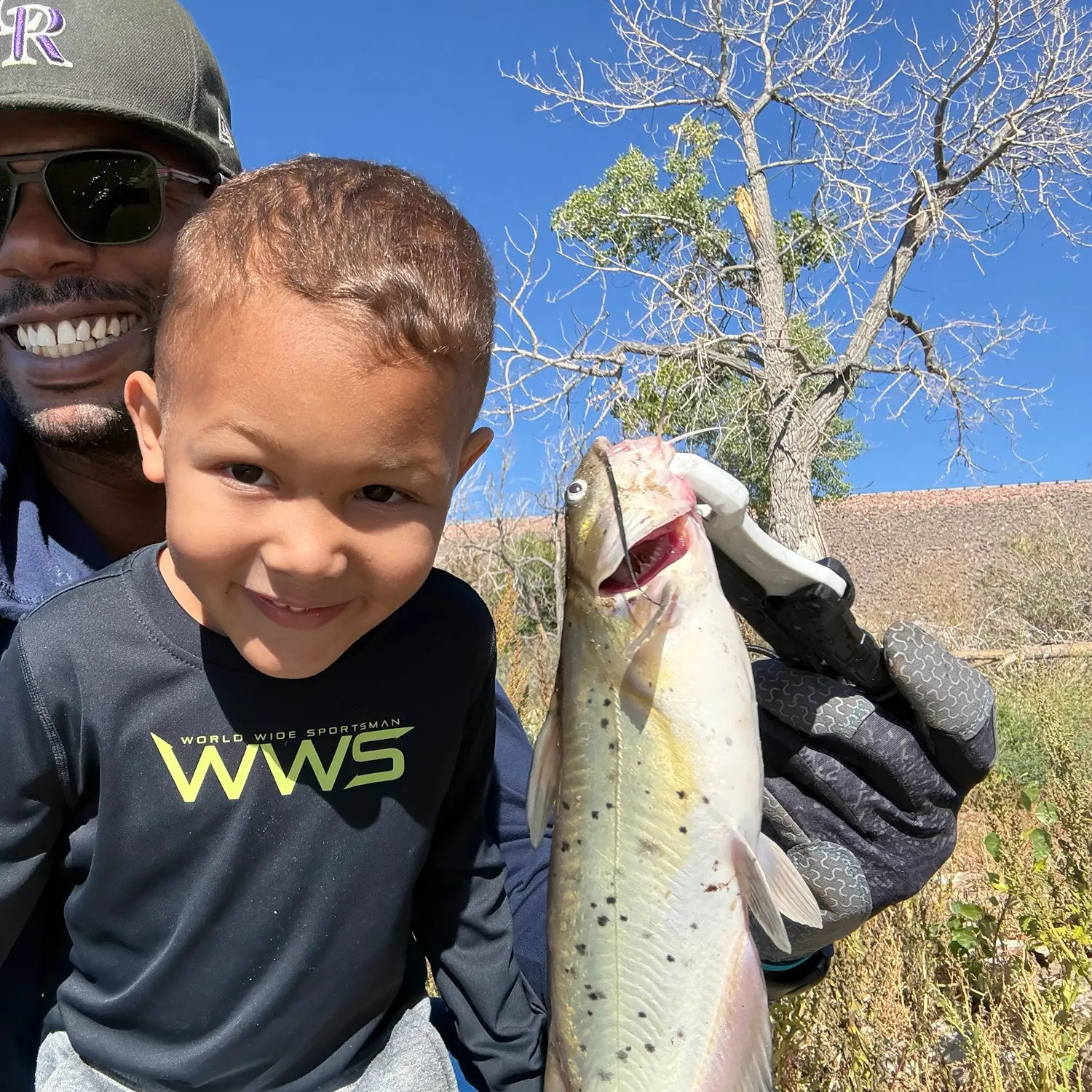 Channel catfish caught on Fishbrain