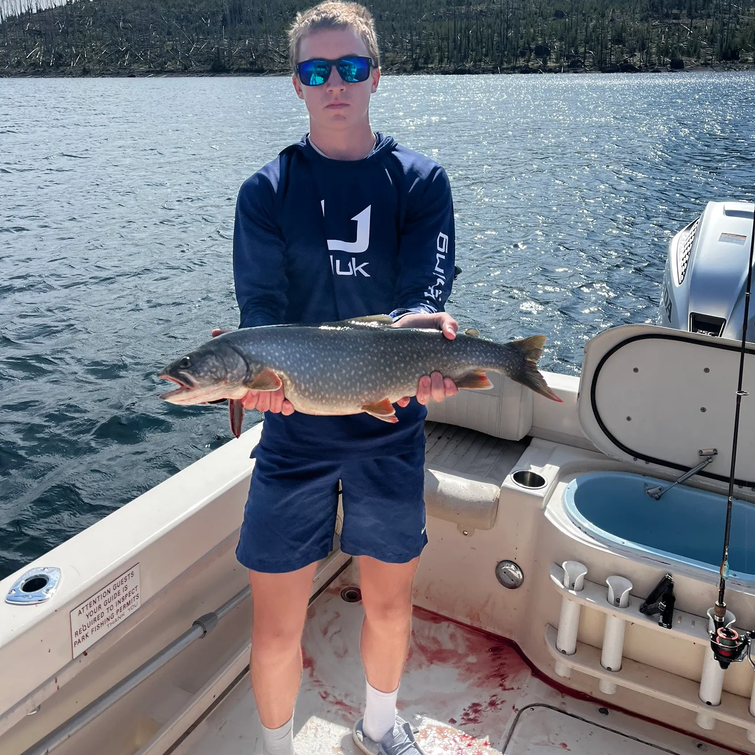 Lake char caught on Fishbrain