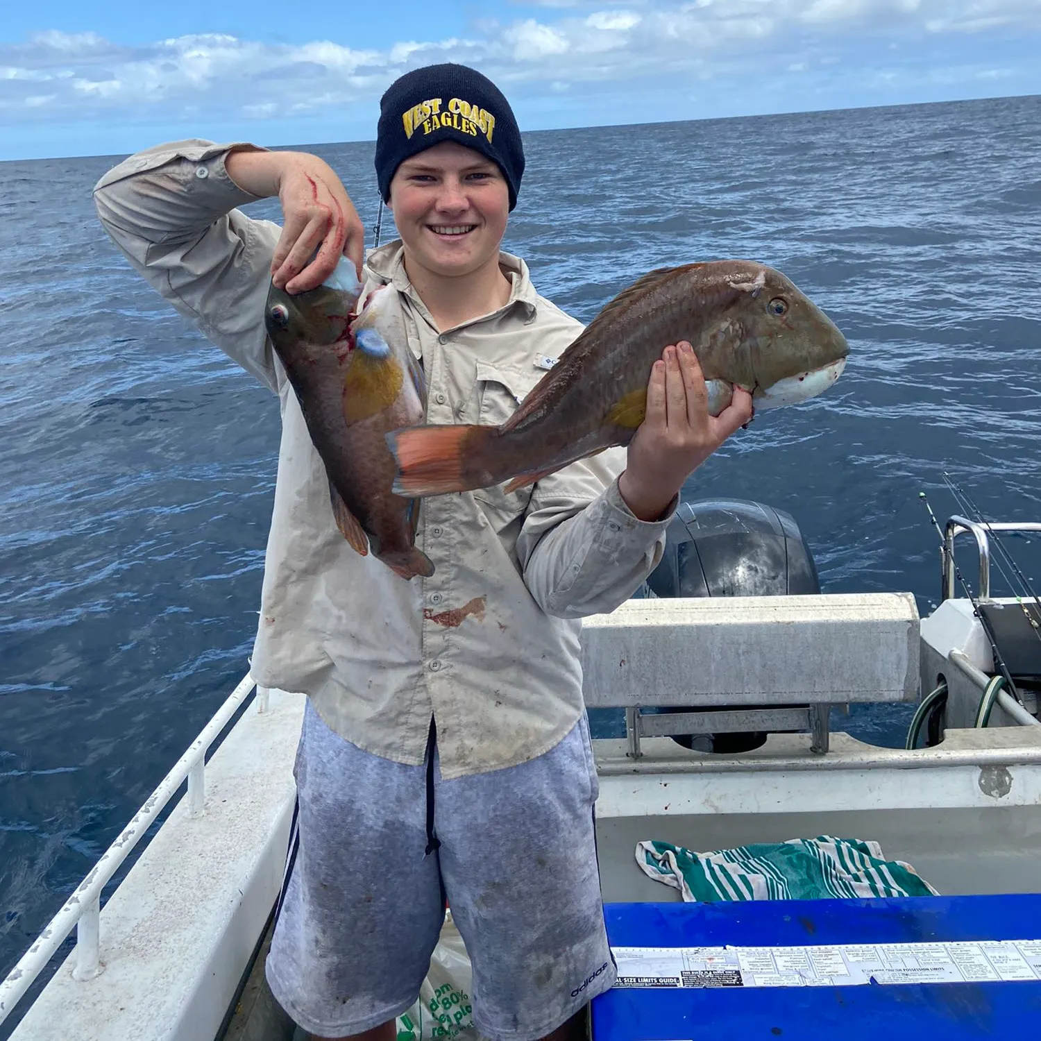 recently logged catches