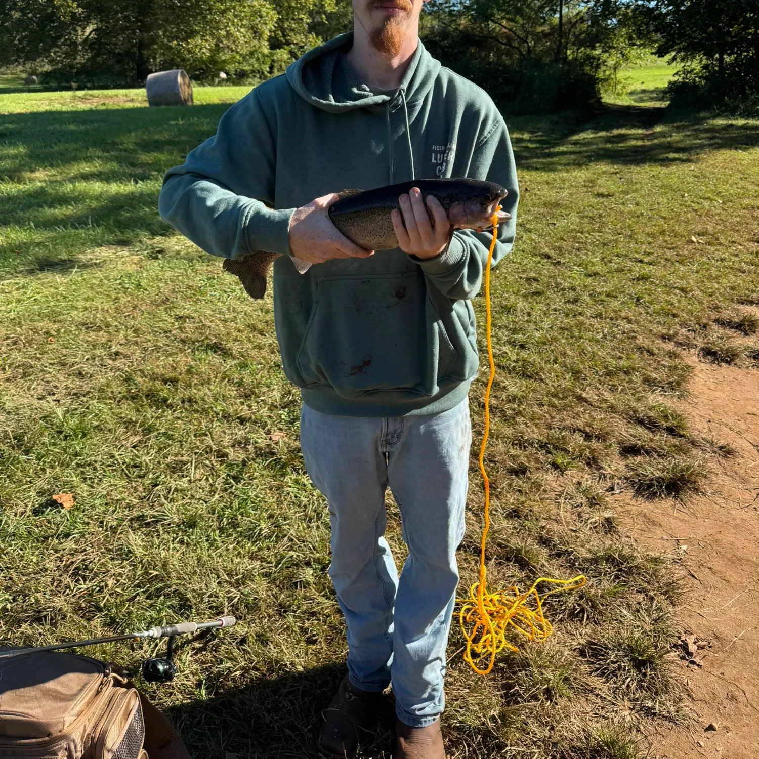 Rainbow trout caught on Fishbrain