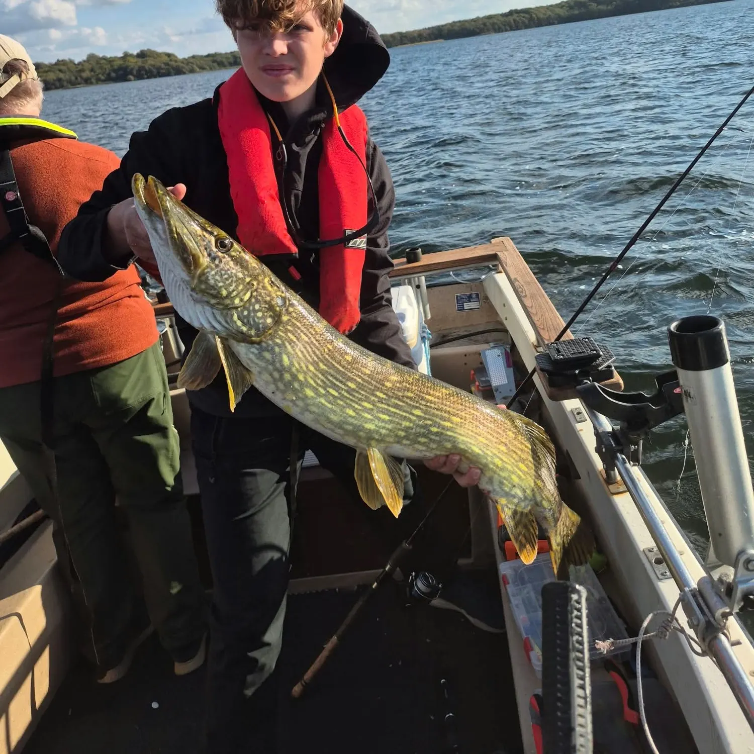 Northern pike caught on Fishbrain