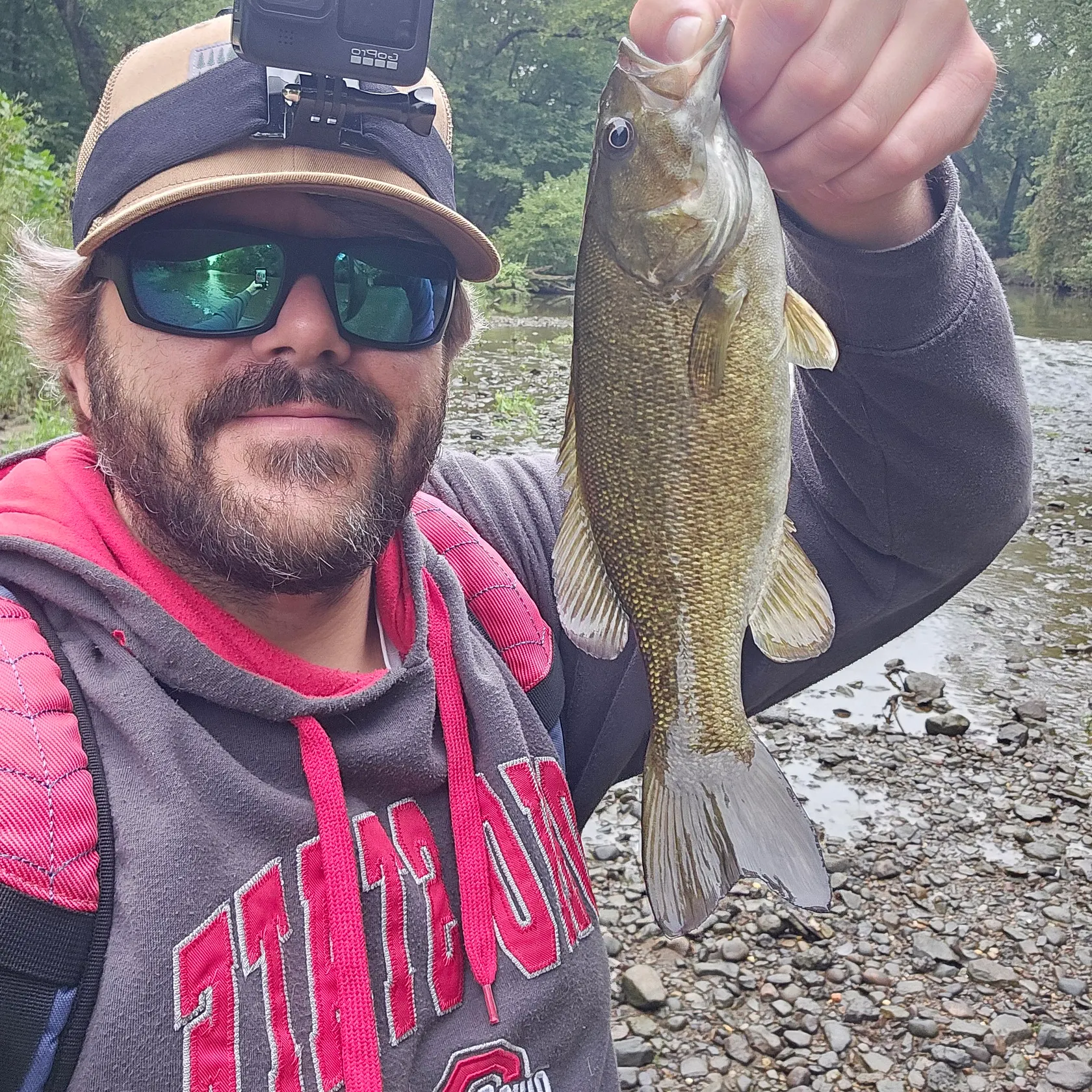 Smallmouth bass caught on Fishbrain