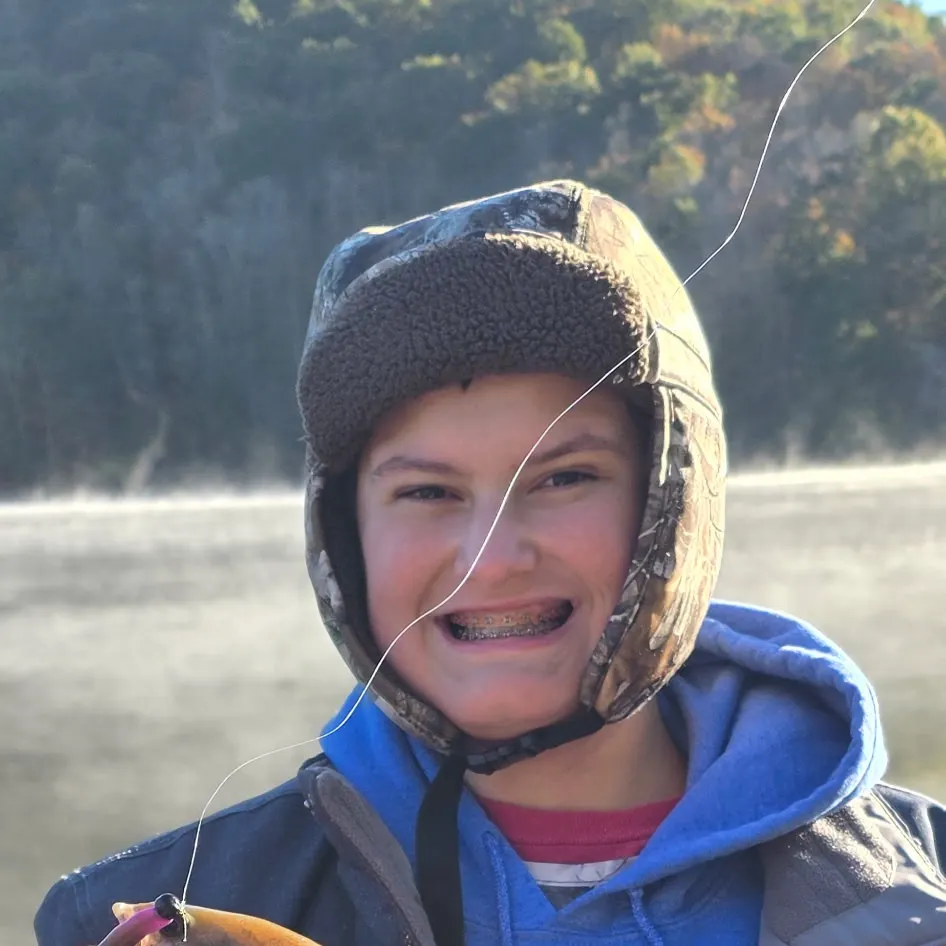 Spotted bass caught on Fishbrain