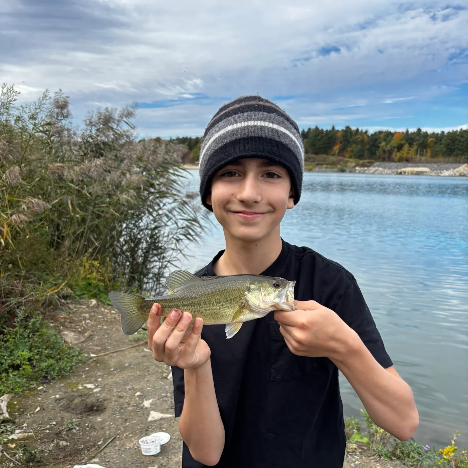 Spotted bass caught on Fishbrain
