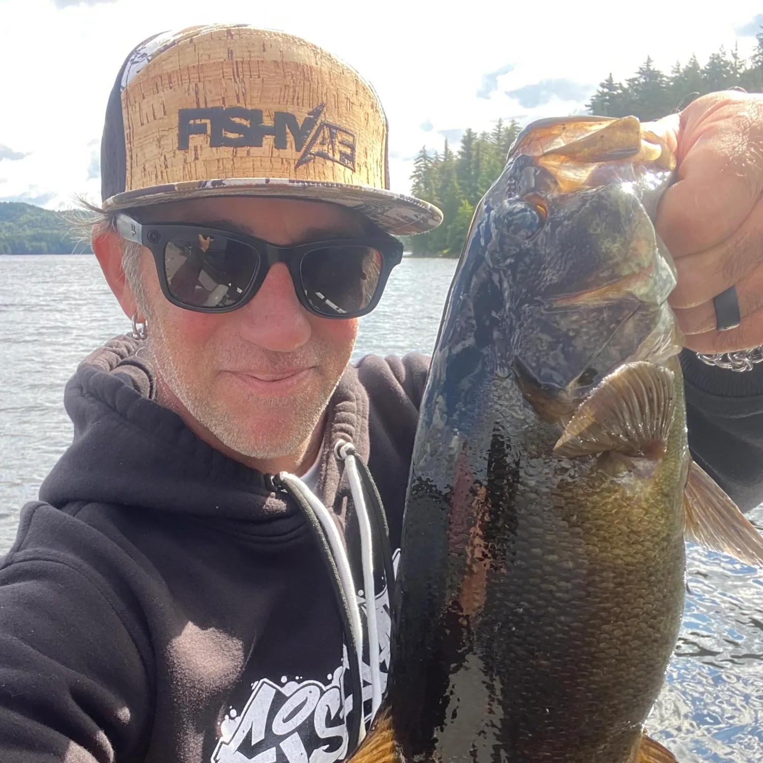 Smallmouth bass caught on Fishbrain