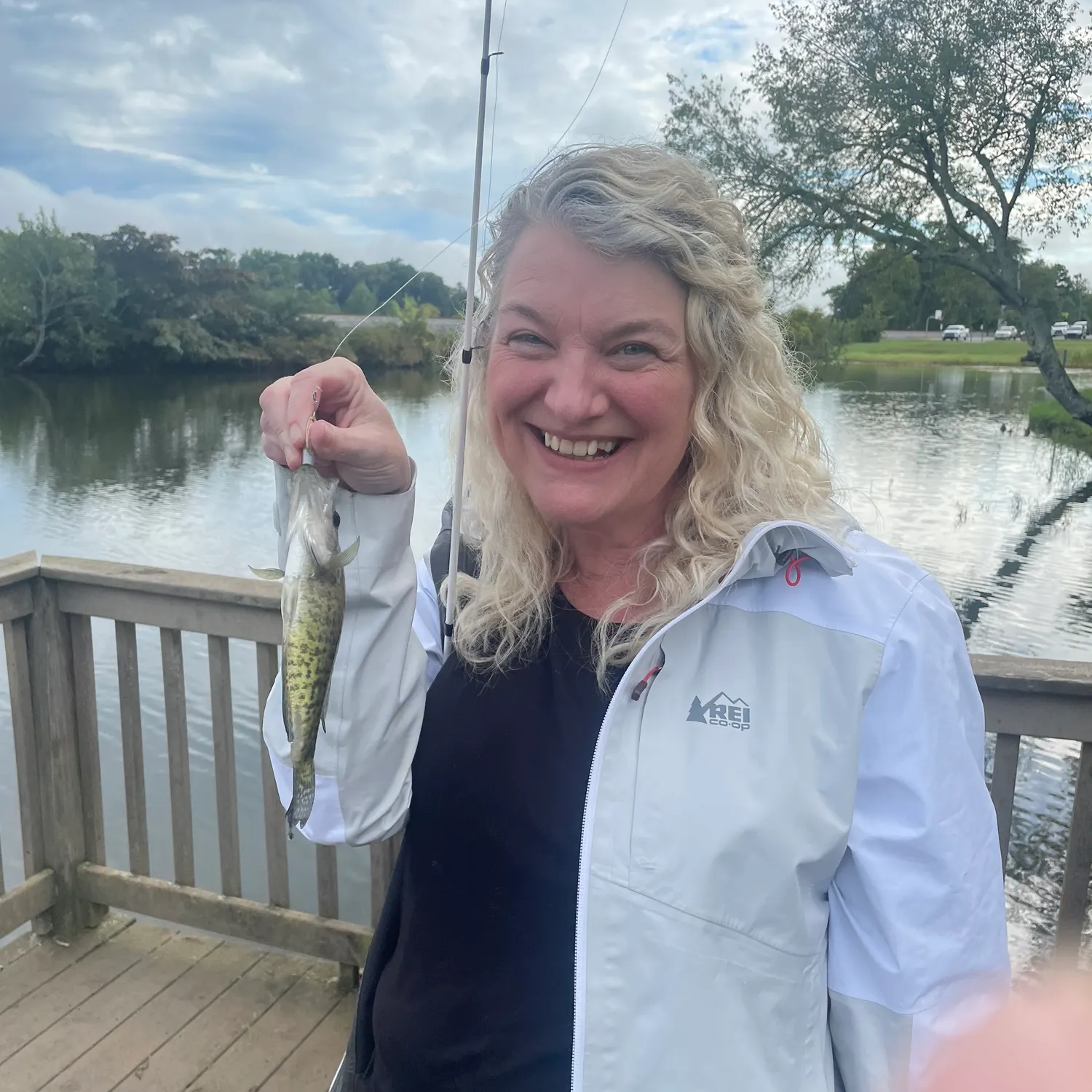 White crappie caught on Fishbrain