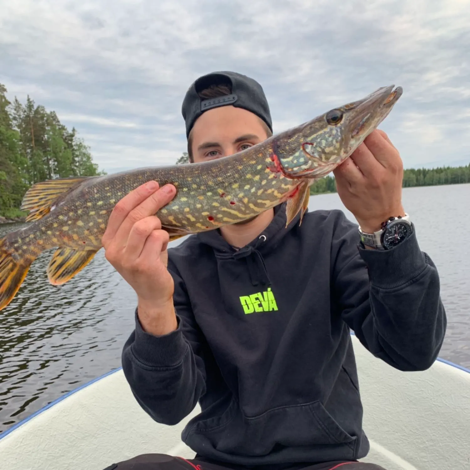 recently logged catches