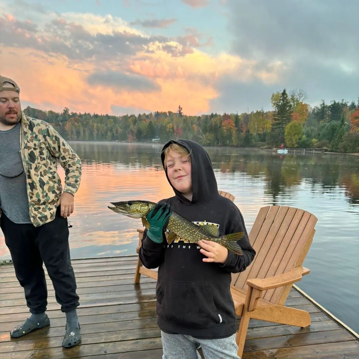 Northern pike caught on Fishbrain