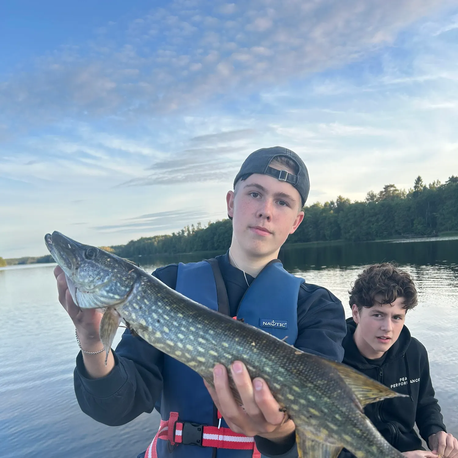 Northern pike caught on Fishbrain
