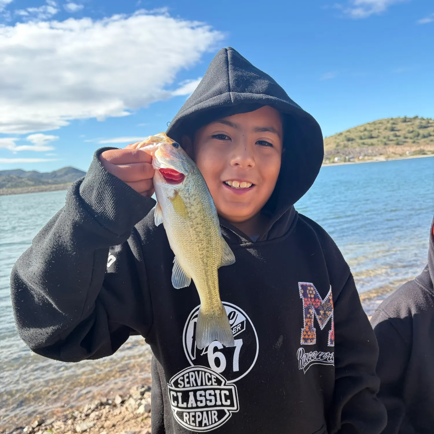 Spotted bass caught on Fishbrain