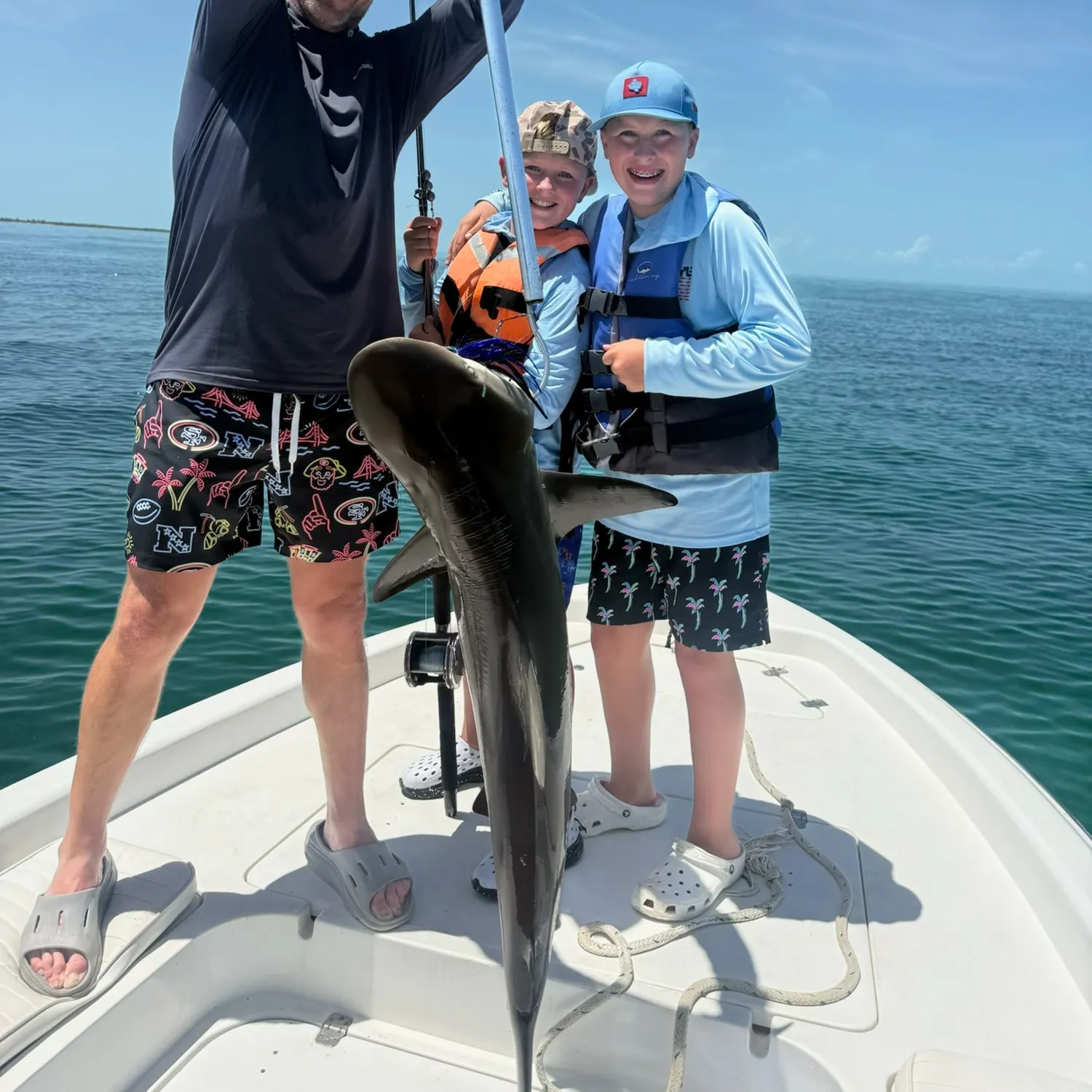 Blacktip shark caught on Fishbrain