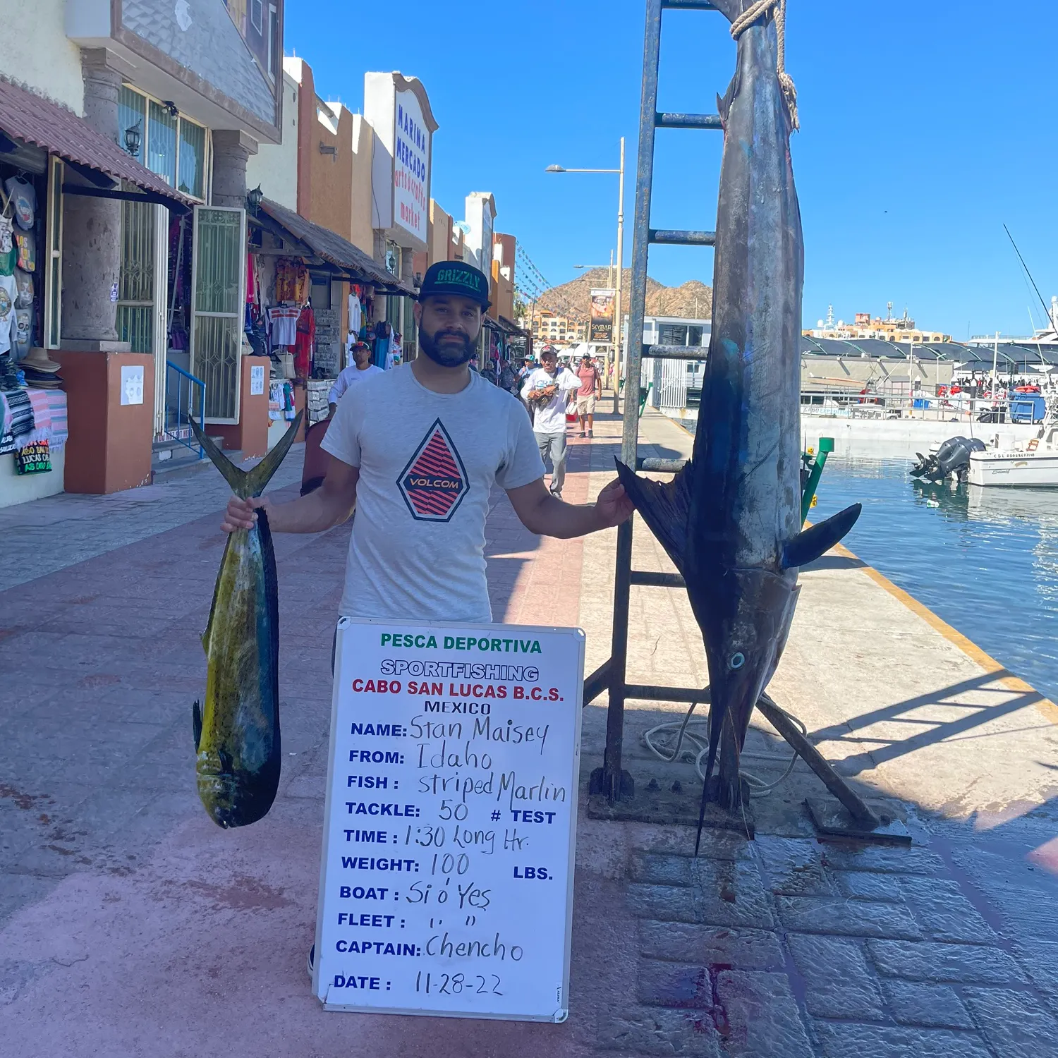 The most recent Black marlin catches on Fishbrain
