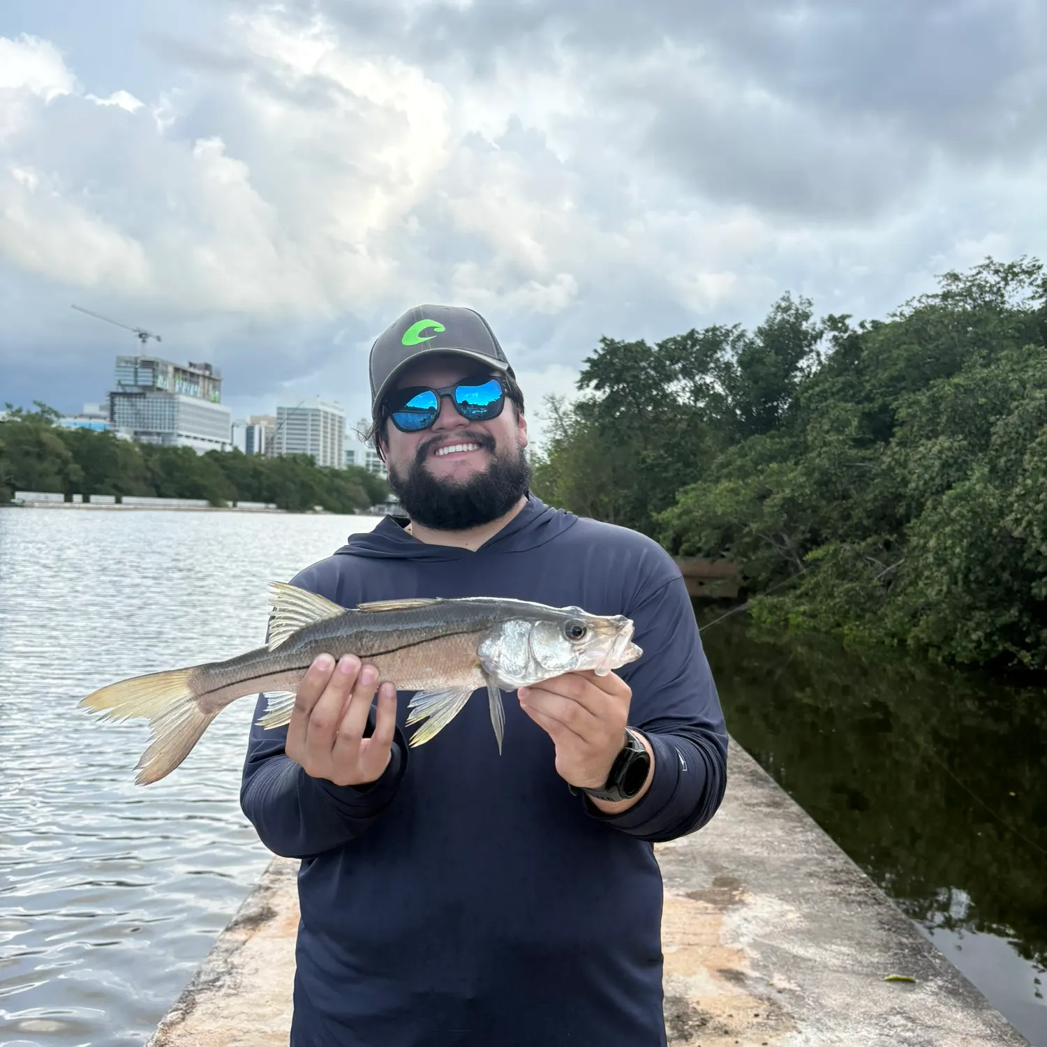 Swordspine Snook caught on Fishbrain