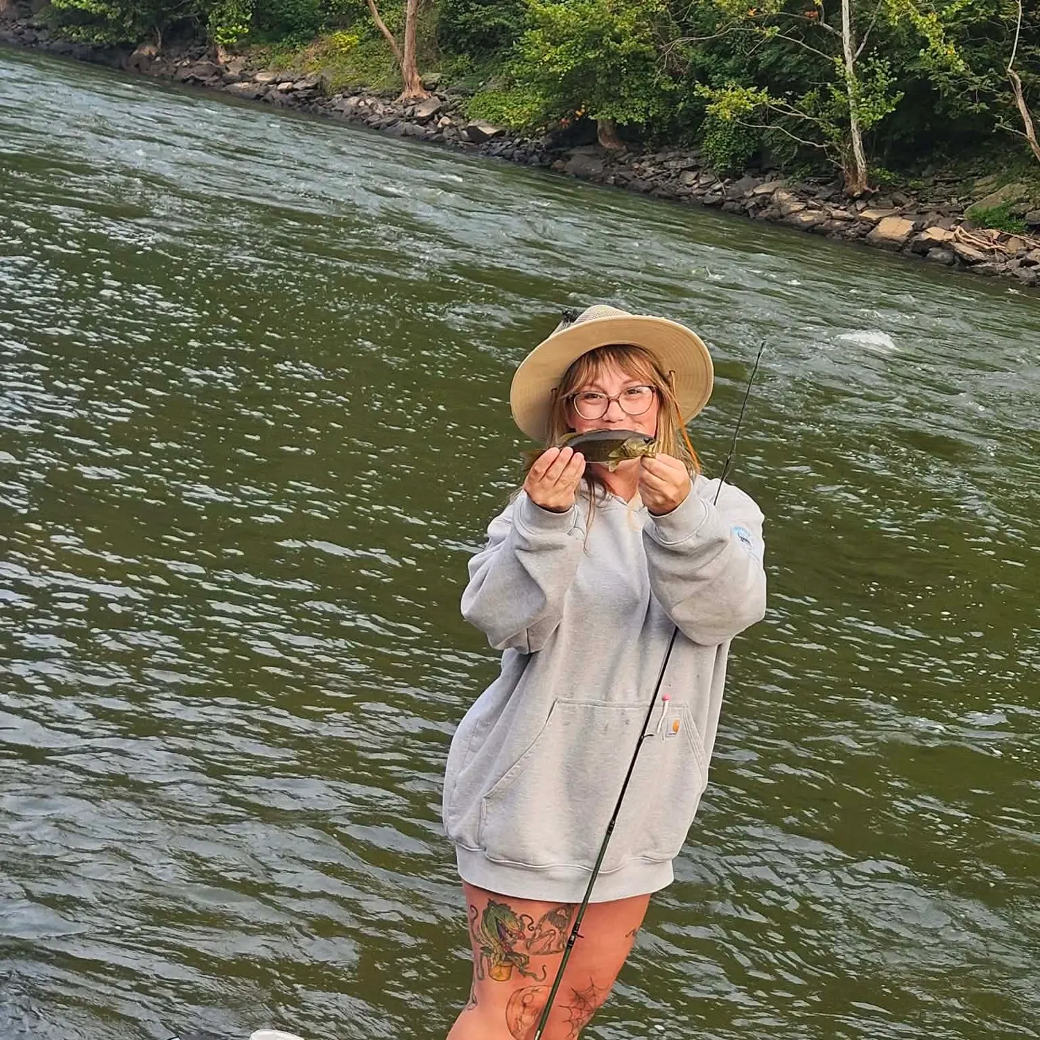 Smallmouth bass caught on Fishbrain