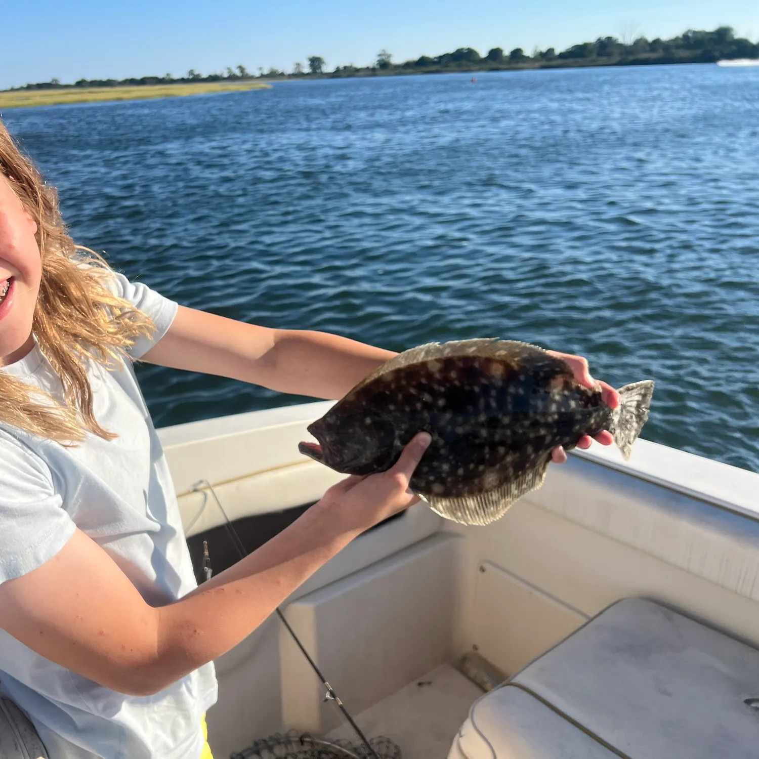 Summer flounder caught on Fishbrain