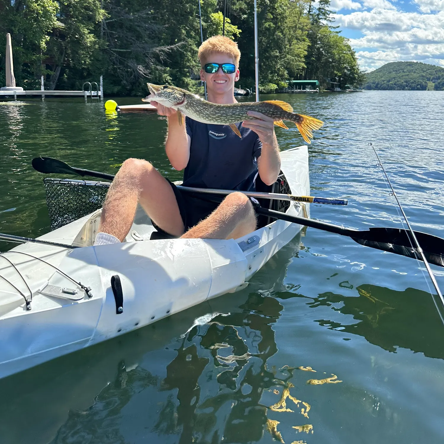 Northern pike caught on Fishbrain