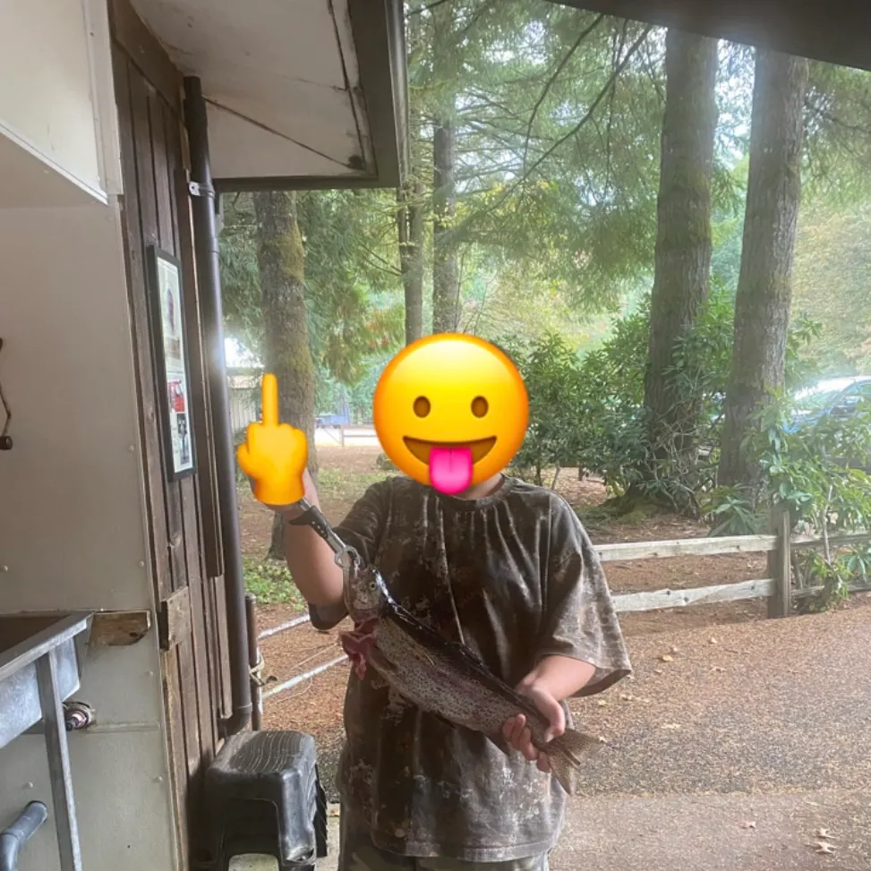 Rainbow trout caught on Fishbrain