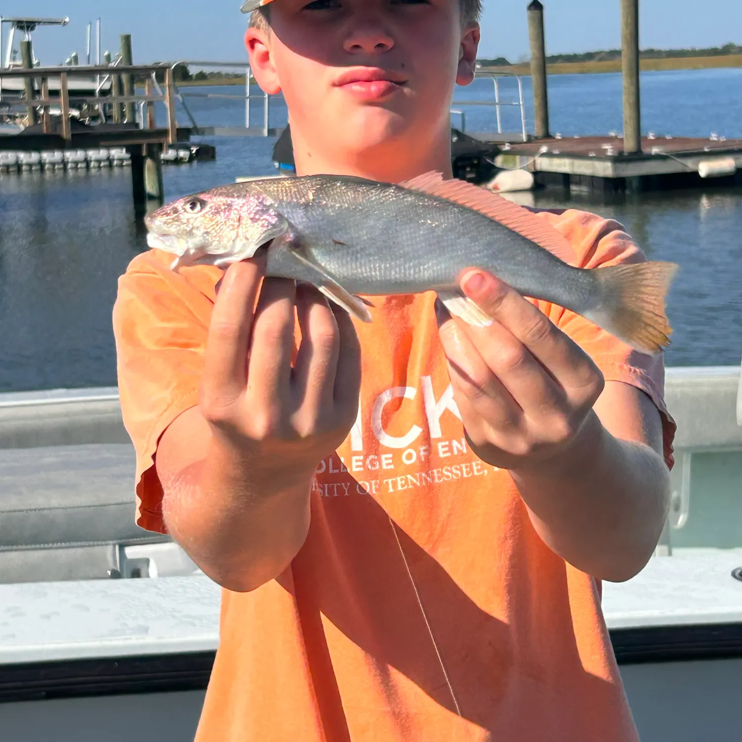 Gulf kingcroaker caught on Fishbrain