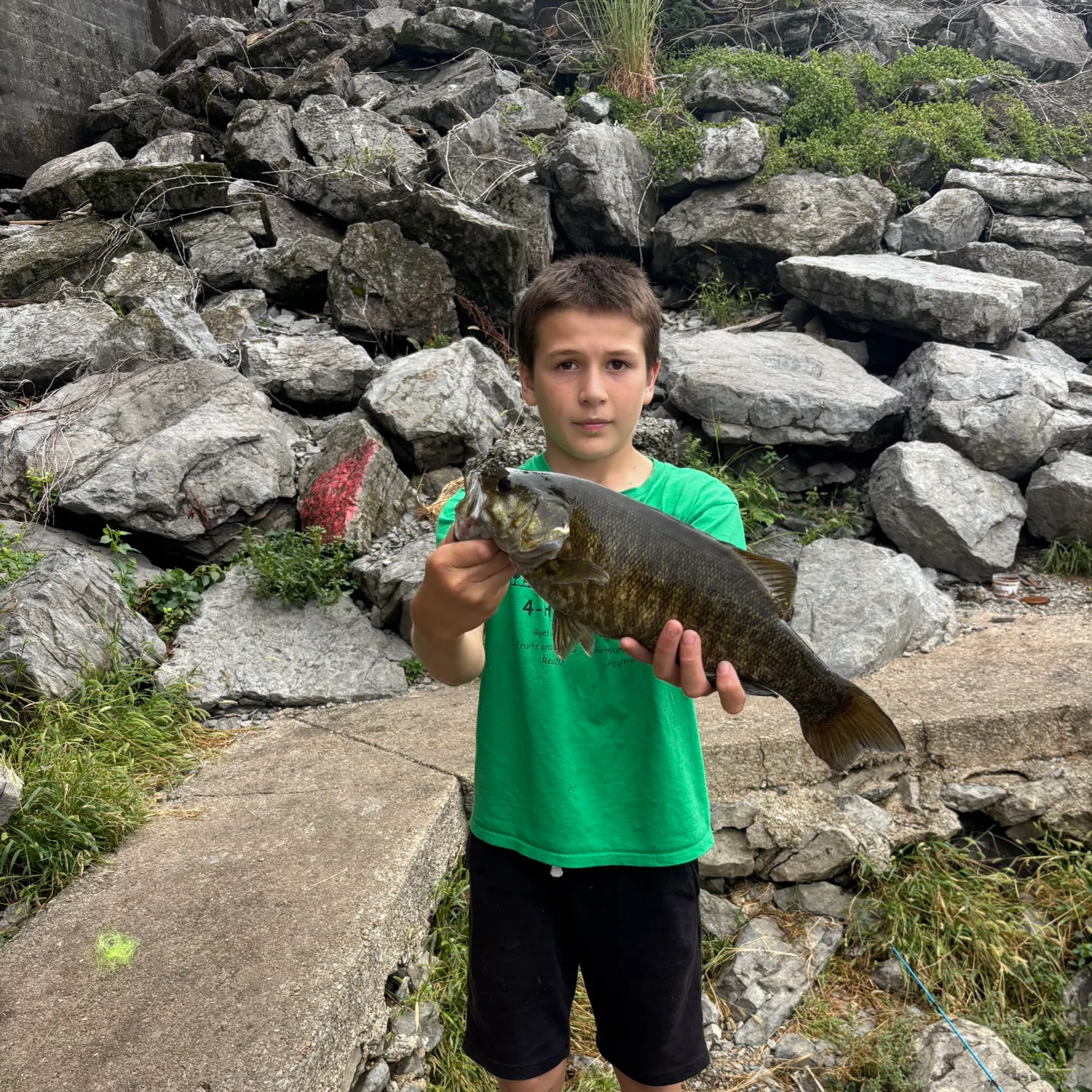 Smallmouth bass caught on Fishbrain