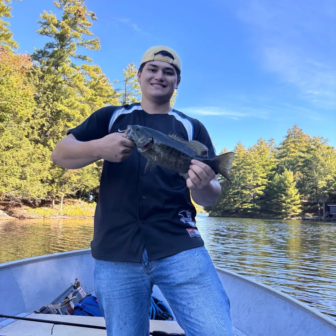 Smallmouth bass caught on Fishbrain