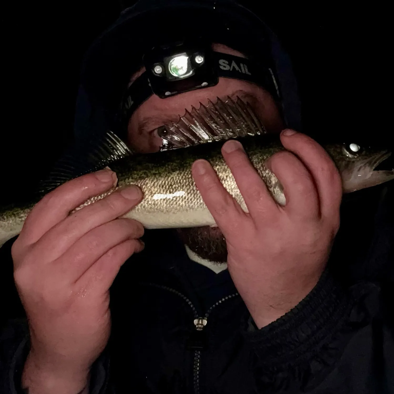 Walleye caught on Fishbrain